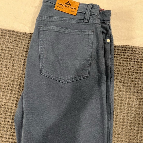 American giant men's pants. Stretch canvas - Picture 3 of 3